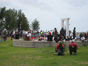 2007 "Run for the Wall" ceremonies at Veterans Memorial Park